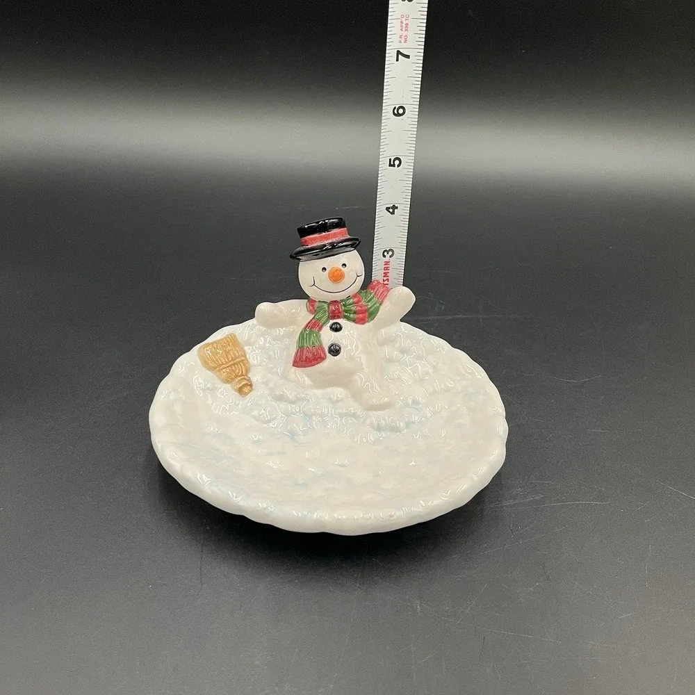 Snowman Soap Dish / Christmas / Frosty The Snowman/ Bathroom / Holiday Decor